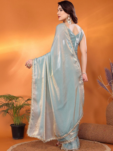 Anouk Tissue Saree - Image 2