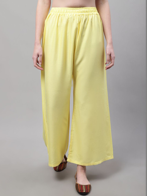 Valles365 by S.C. Women 3 Flared Ethnic Palazzos