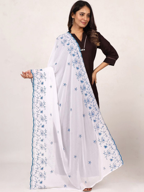 AVNISA ENTERPRISE Embroidered Dupatta