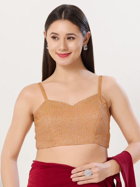 VAMAS - THE DESIGNER BLOUSES Sweetheart Neck Saree Blouse