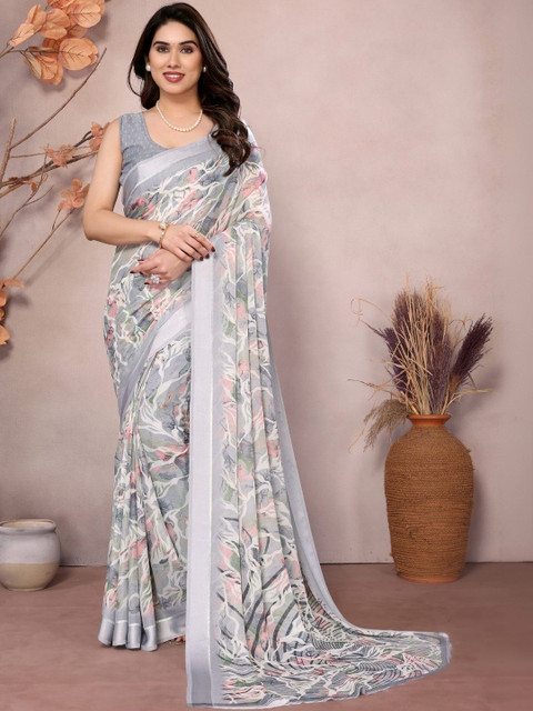 Silkena Poly Georgette Saree