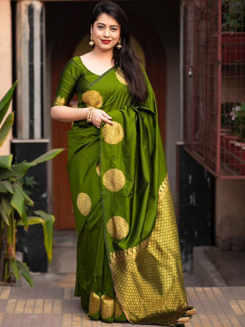 Dhaaga Ghar Woven Design Zari Art Silk Heavy Work Banarasi Saree
