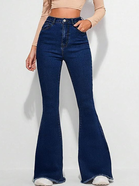 DressBerry Women Bootcut High-Rise Stretchable Jeans