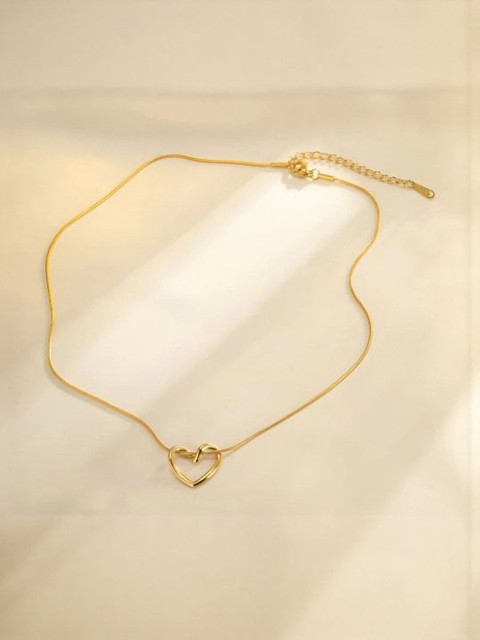 High Glitz Fashion Gold-Plated Necklace