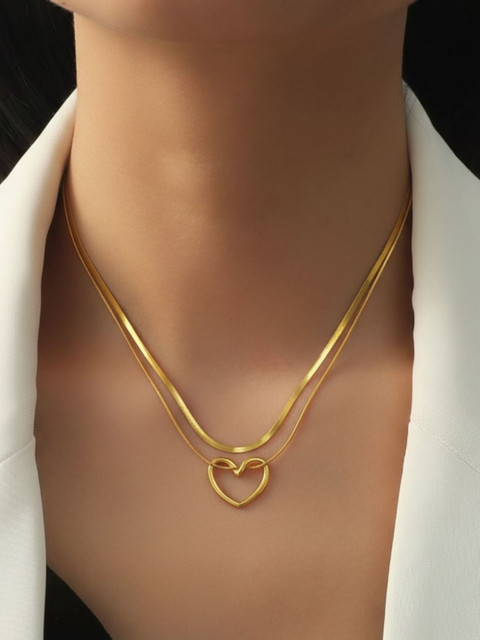 Bracotive Gold-Plated Necklace