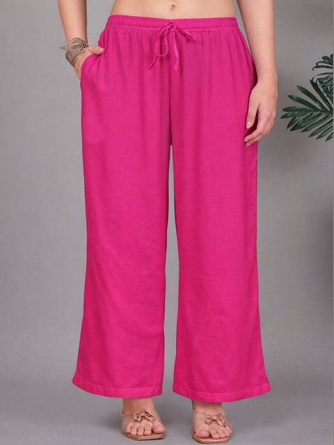 GRACIT Women Flared Knitted Ethnic Palazzos