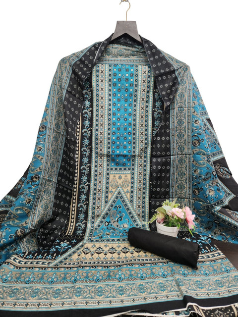 ANUSHEET Printed Unstitched Dress Material