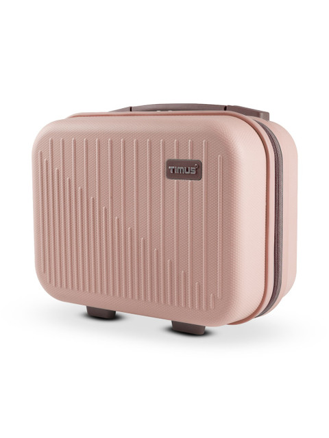 Timus Textured Compact Vanity Bag Travel Accessory