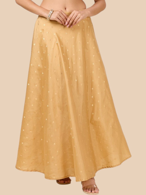 Studio Shringaar Printed Maxi Flared Skirt