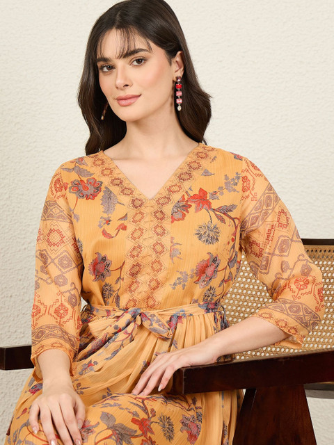 Anouk Mirage Printed Midi Dresses