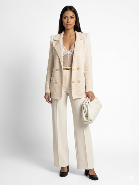 bebe Notched Lapel Blazers