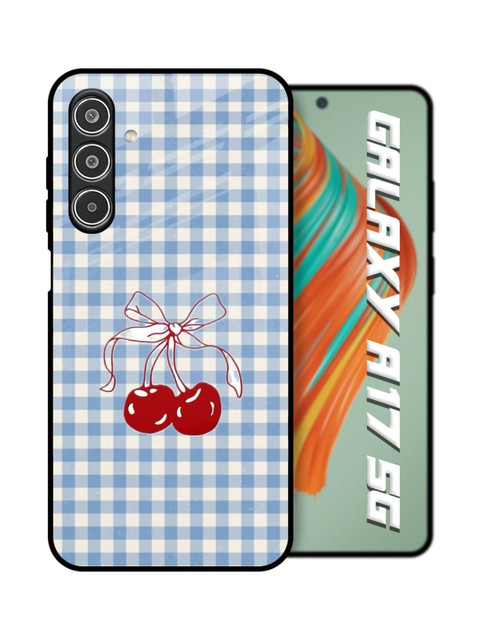 QRIOH Geometric Printed Samsung Galaxy A17 5G Back Case Mobile Accessories