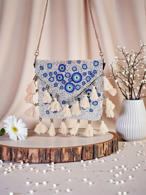 VRPS Handicrafts Embellished Purse Clutch