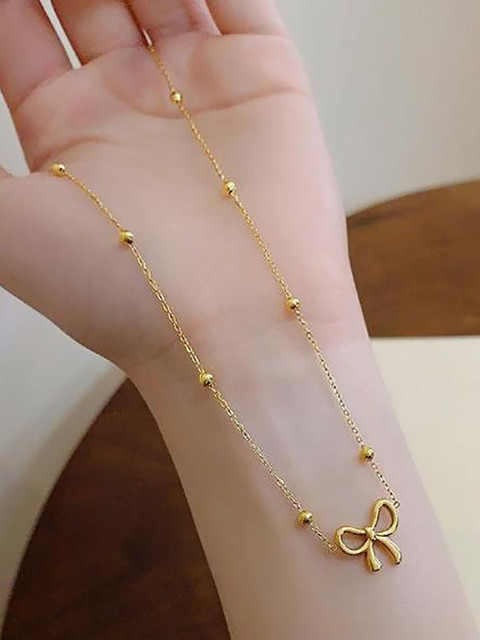 Lara Karen Gold-Plated Necklace