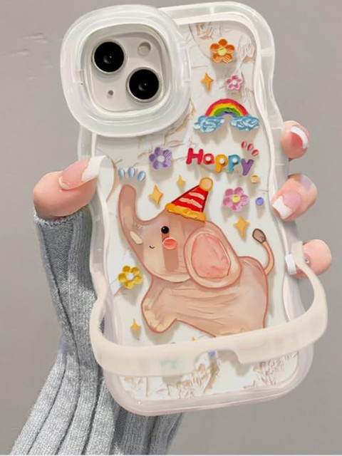 CASE CREATION Cartoon Characters Printed iPhone 16 Back Case Mobile Accessories