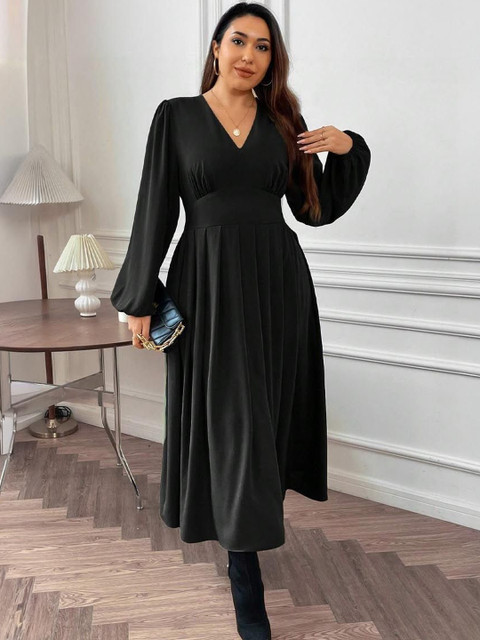 Sztori Fit & Flare Midi Dress