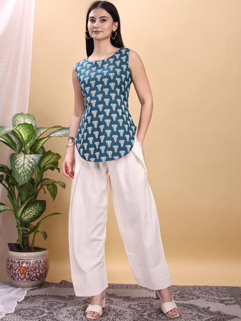 Tikhi Imli Women Straight Fit Viscose Rayon Salwar