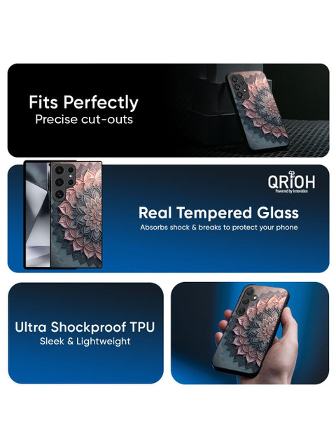 QRIOH Floral Printed Samsung Galaxy S25 Ultra 5G Back Case Mobile Accessories - Image 6