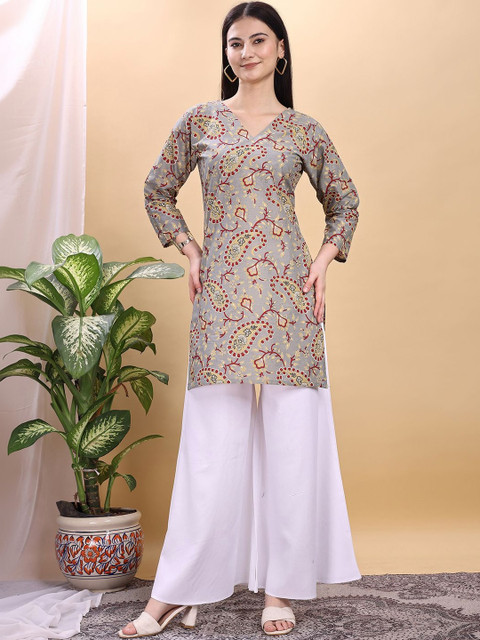 Tikhi Imli Women Flared Ethnic Palazzos