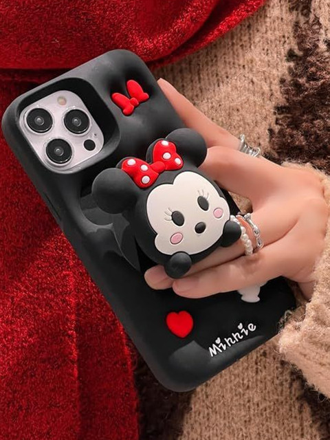 CASE CREATION Cartoon Characters Printed iPhone 13 Back Case Mobile Accessories