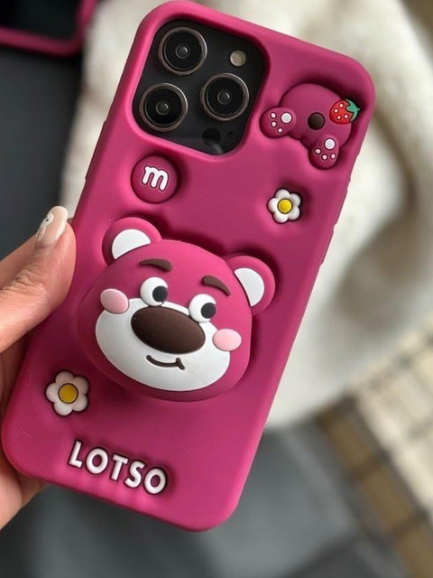 CASE CREATION Cartoon Characters Printed iPhone 12 Pro Back Case Mobile Accessories