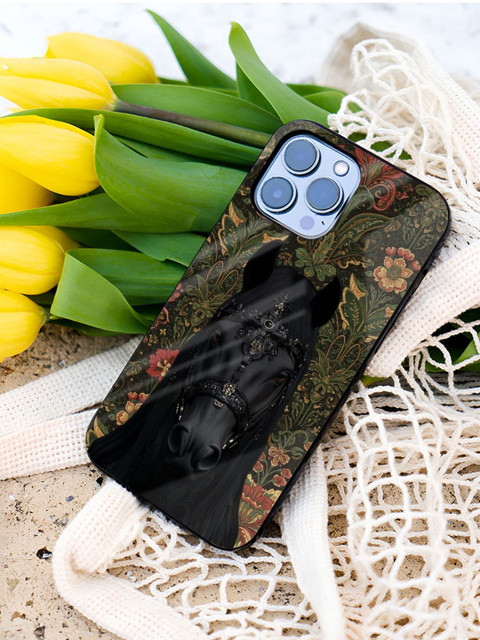 QRIOH Floral Printed Samsung Galaxy S24 Ultra 5G Back Case Mobile Accessories