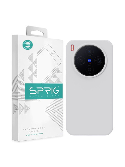 SPRIG Vivo X300 5G Silicone Back Cover