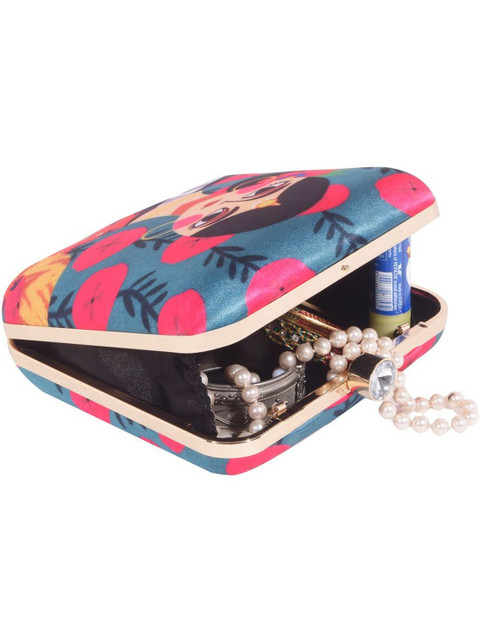 VRPS Handicrafts Printed Box Clutch - Image 4