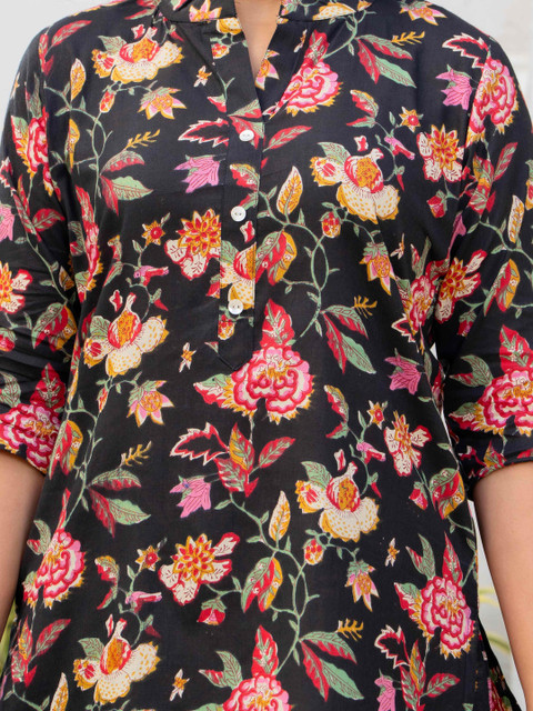 UrbanRang Printed Tunic With Trousers Co-Ords - Image 2