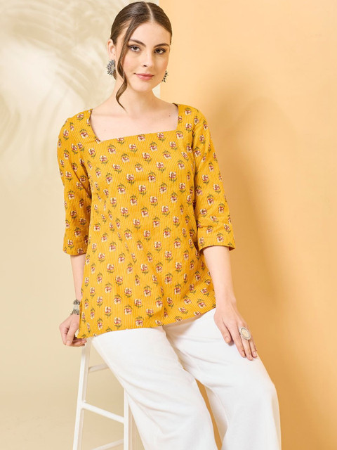 Anouk Mirage Print Cotton Top