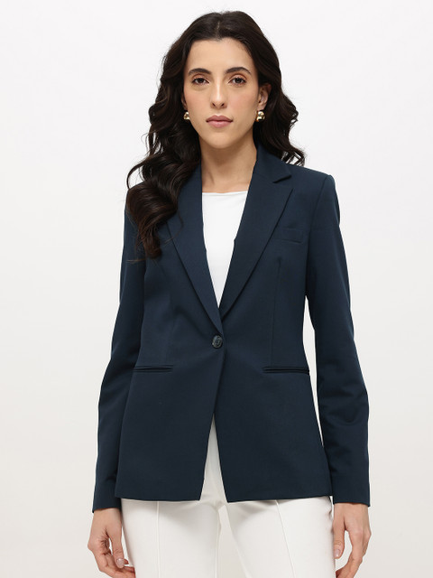 MANGO Notched Lapel Single Breasted Blazer - Image 3