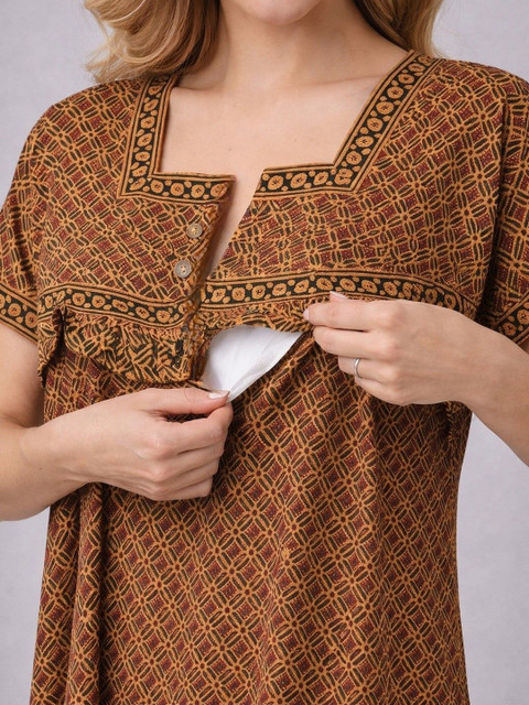 KIYAN NXT GEN Printed Maxi Nightdress - Image 5