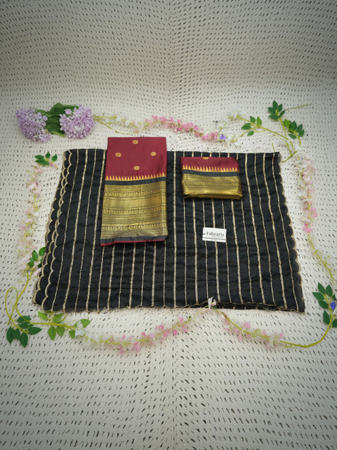 Pink Bindi Embellished Semi-Stitched Lehenga & Blouse With Dupatta - Image 5