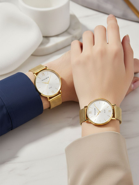 Nucleus Unisex Dial & Stainless Steel Bracelet Style Straps Analogue Watch LGSGi - Image 6