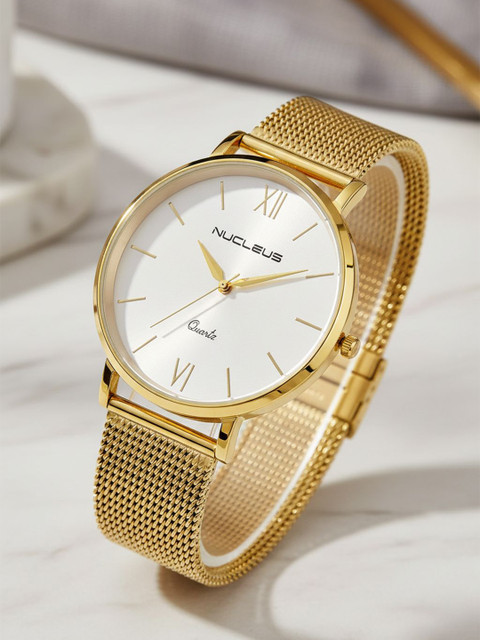 Nucleus Unisex Dial & Stainless Steel Bracelet Style Straps Analogue Watch LGSGi