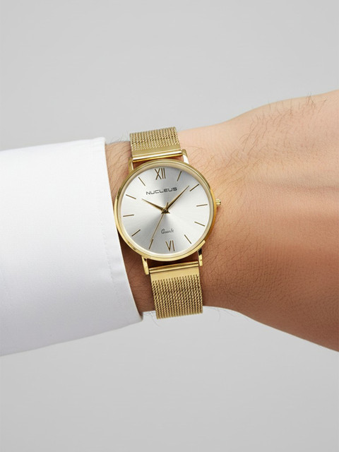 Nucleus Unisex Dial & Stainless Steel Bracelet Style Straps Analogue Watch LGSGi - Image 5