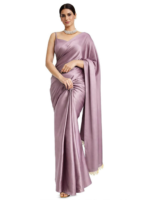 Shopaz Women Satin Ready to Wear Saree