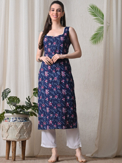 Anouk Rustic Women Floral Printed Kurta