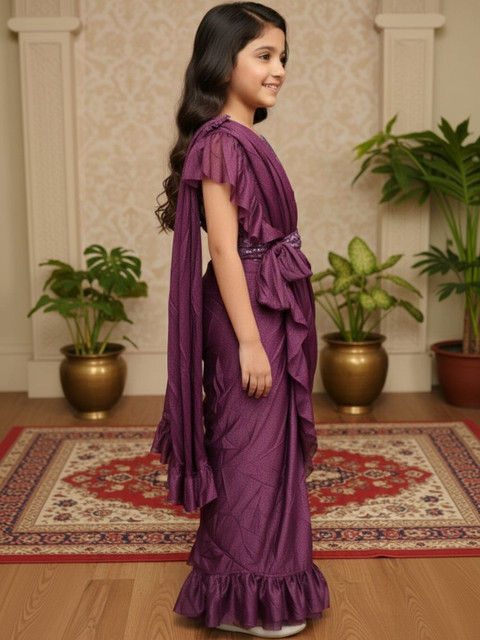 Sangria Girls Ready To Wear Sarees