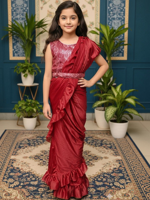 BAESD Sequinned Net Saree