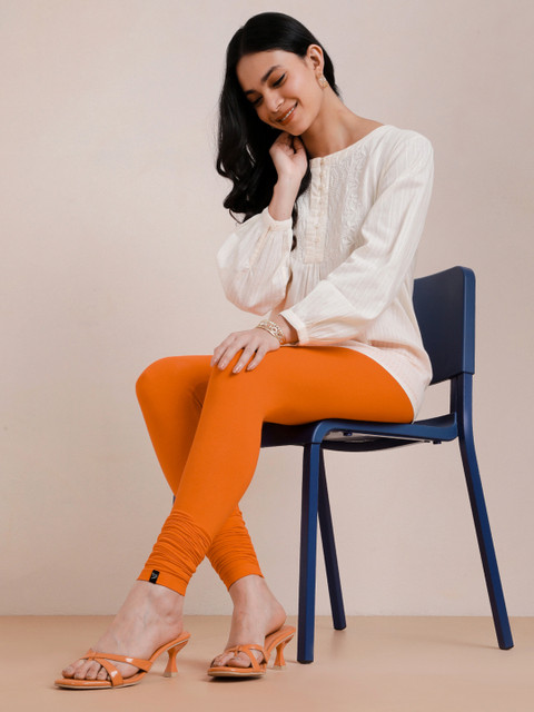 TWIN BIRDS Churidar-Length Leggings - Image 4