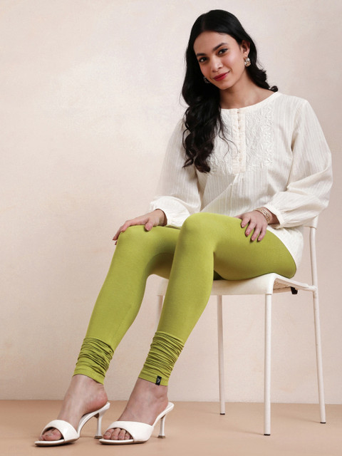 Twin Birds Churidar-Length Leggings - Image 4