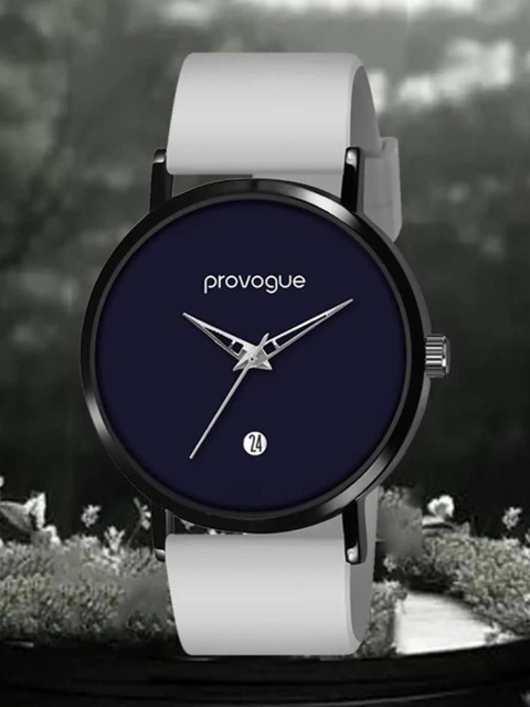 Provogue Women Dial & Straps Analogue Date Aperture Watch PGv-2552