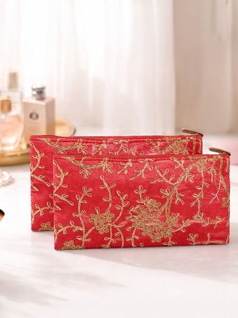 Kuber Industries Set Of 2 Embroidered Purse Clutch