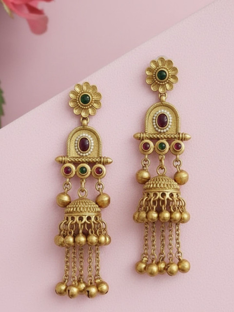 PANASH Geometric Drop Earrings