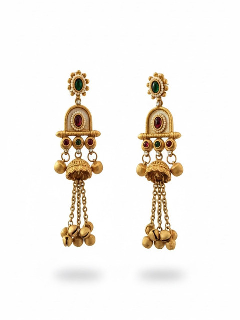 PANASH Geometric Drop Earrings - Image 5