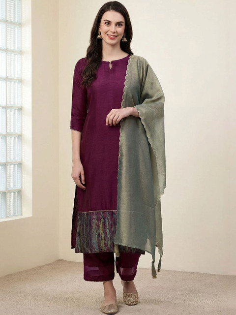 Indo Era Women Art Silk Dupatta - Image 2