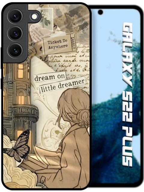 QRIOH Conversational Printed Samsung Galaxy S22 Plus Back Case Mobile Accessories