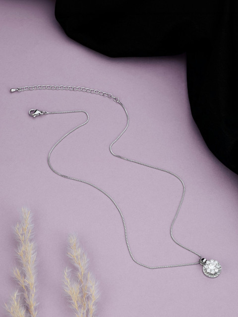 Latin Quarters Silver-Plated Necklace