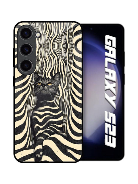 QRIOH Abstract Printed Samsung Galaxy S23 Back Case Mobile Accessories